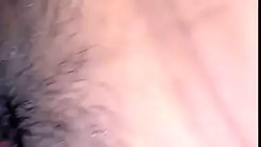 Nepali wife fucking lover after putting condom