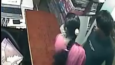 Indian Shopowner with salesgirl hardcore XXX leaks