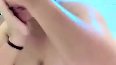 Chubby maal bathing videos exposed online by lover